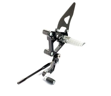 CNC Racing Adjustable Rearsets Ducati 848/1098/1198 | Motostarz.com