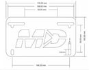 Motodynamic Fender Eliminator 2016-2018 Honda CBR500R/CB500F | FE-H16500R