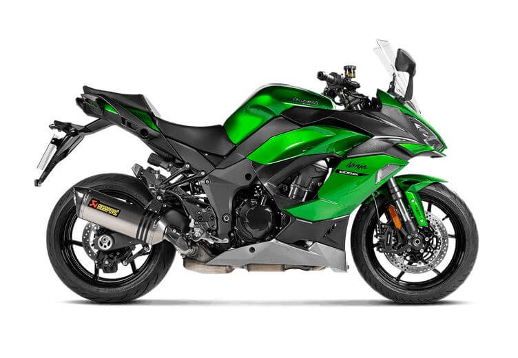 Akrapovic Slip-On Line EC Approval Exhaust 20-24 Kawasaki Ninja 1000SX