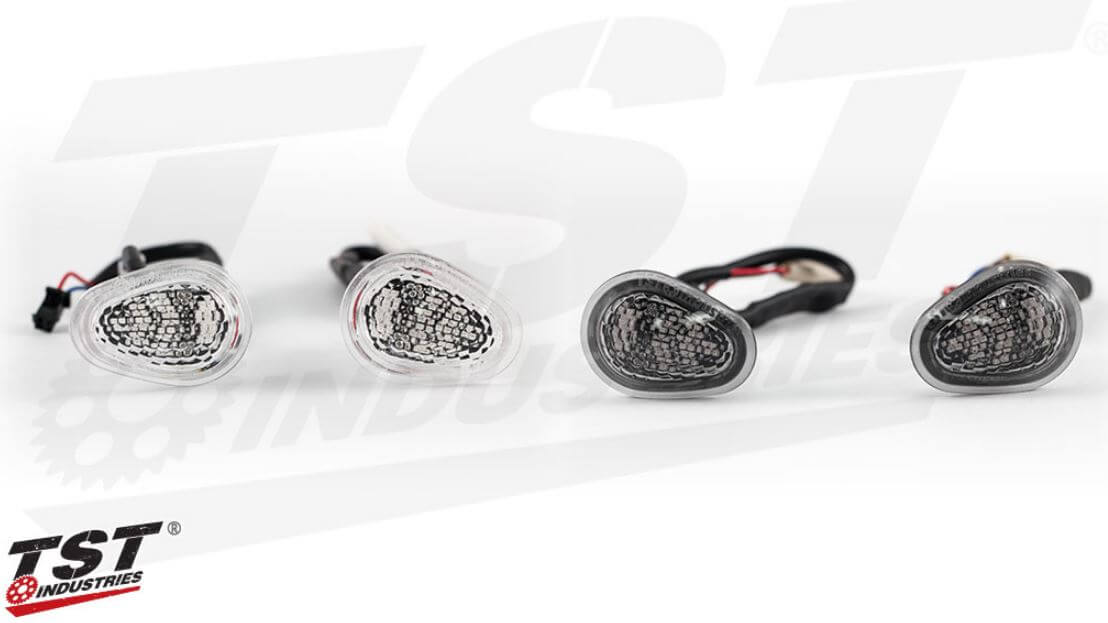 TST Industries HALO-GTR Front LED Flushmount Turn Signals '22- Yamaha R7