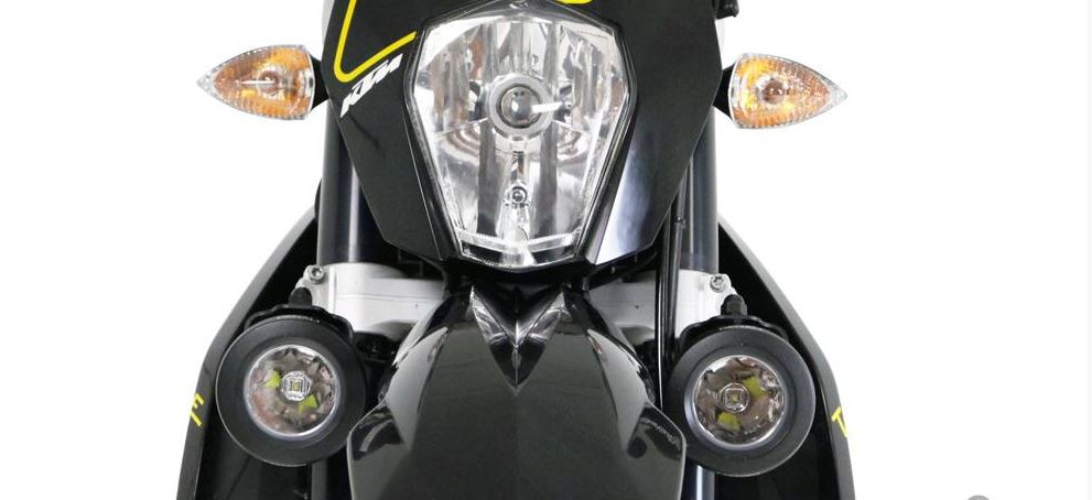 DENALI 50mm-60mm Tube Mount Kit For Mounting Auxiliary Lights To Inverted Fork Tube