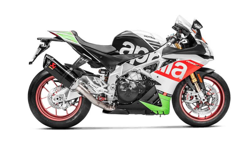 Akarapovic Slip On Line (Carbon) OPEN Exhaust '17-'20 Aprilia RSV4 / Tuono V4