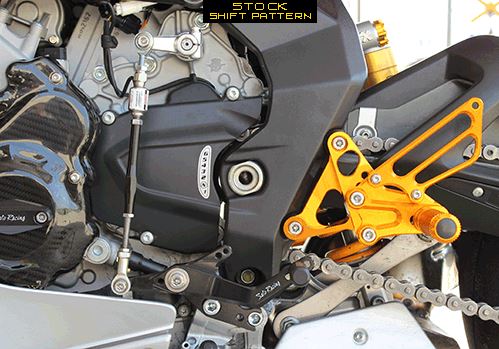 Sato Racing Adjustable Rearsets for 2012-2015 MV Agusta F3