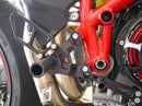 Woodcraft Black Standard Shift Complete Rearset Kit With Pedals for Ducati 848 / 1098 / 1198