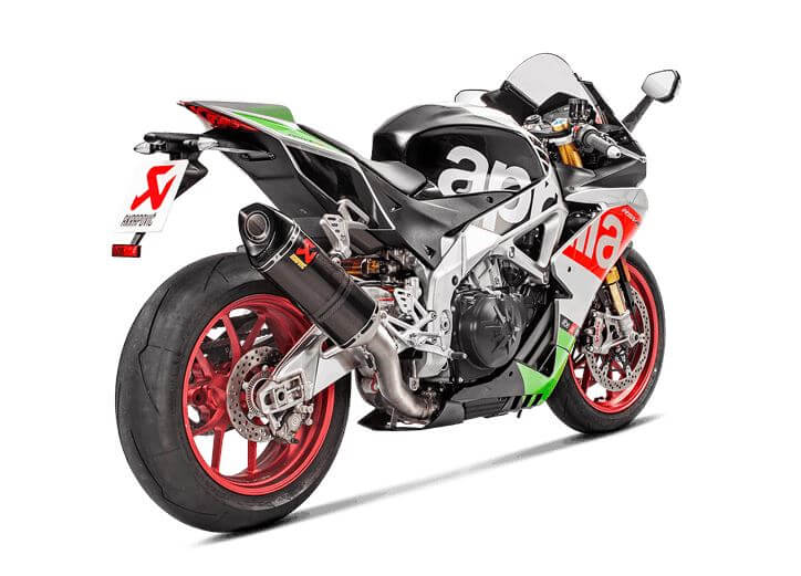 Akarapovic Slip On Line (Carbon) OPEN Exhaust '17-'20 Aprilia RSV4 / Tuono V4