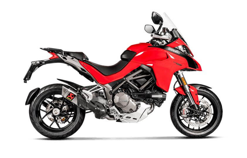 Akrapovic Titanium Exhaust Headers '15-'17 Ducati Multistrada 1200/S, '18-'20 1260/S