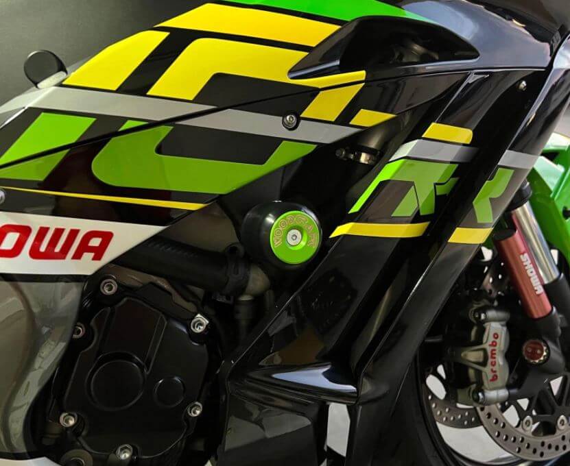 Woodcraft Frame Slides '16-'22 Kawasaki ZX10R