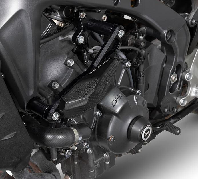 Womet-Tech EVOS Edition Frame Sliders 21-25 Yamaha MT-09/SP, 22-25 XSR900, 21-22 Tracer 9