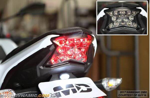 Motodynamic Sequential LED Tail Light '20-'22 Kawasaki Ninja 650 / Z650