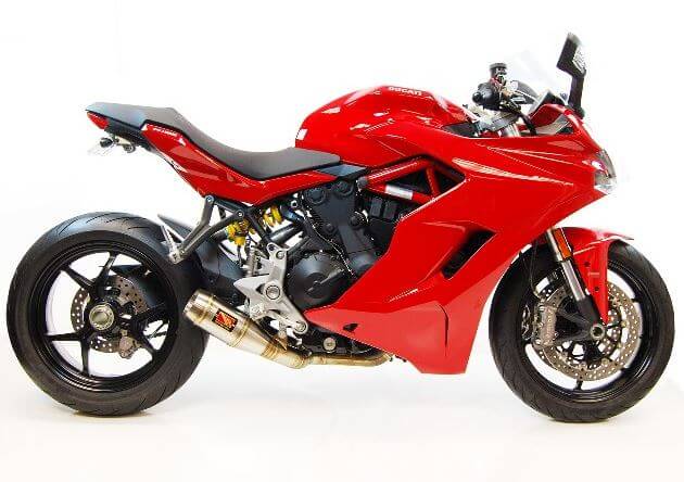 Competition Werkes Slip-on Exhaust 2017-2020 Ducati Supersport/S
