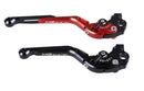 MG BikeTec Foldable/Extendable Brake & Clutch Levers '15-'18 Aprilia RSV4