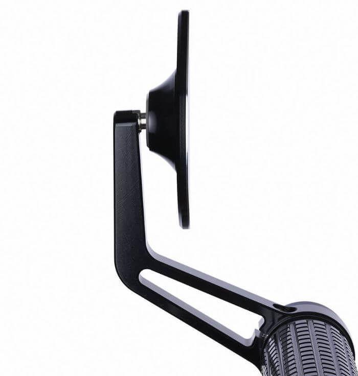 Motogadget m-view flight Bar End Mirror for 7/8 & 1" Handlebars (Each)
