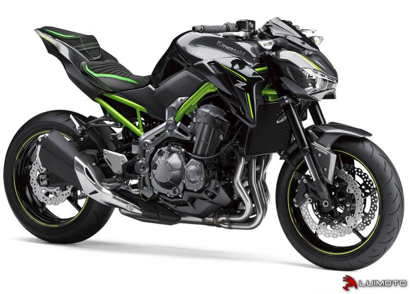 LuiMoto Team Kawasaki Seat Covers '17-'20 Kawasaki Z900 | Passenger