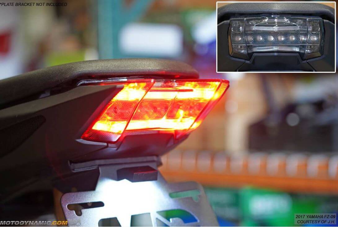 Motodynamic Sequential LED Tail Light 2017-2019 Yamaha MT-09 / FZ-09