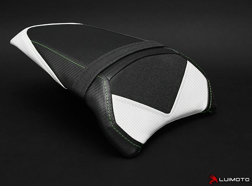 LuiMoto Team Kawasaki Seat Covers '17-'20 Kawasaki Z650, Ninja 650 | Passenger