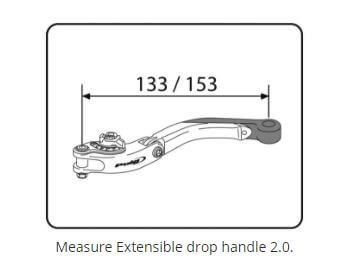 Puig Foldable Extendable 3.0 Clutch Lever (Adapter Required)