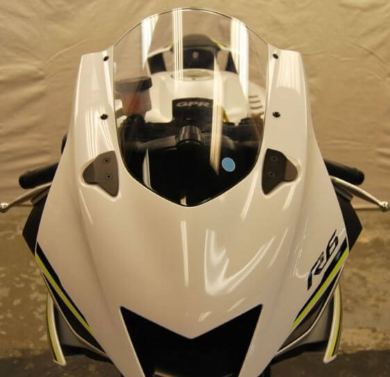 New Rage Cycles Mirror Block Off Plates 2017+ Yamaha R6