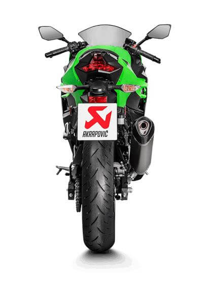 Akrapovic Slip-On Line (Titanium) Exhaust '18-'20 Kawasaki Ninja 400/Z400