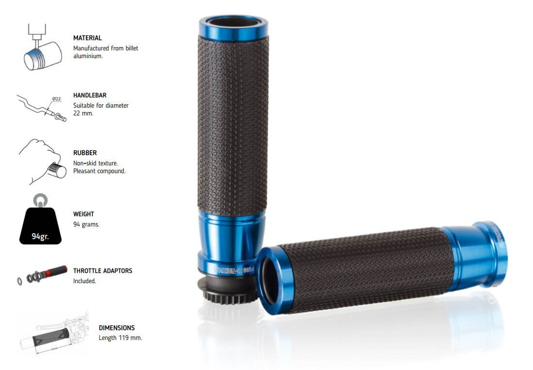 PUIG Ascent Grips | 22mm (7/8")