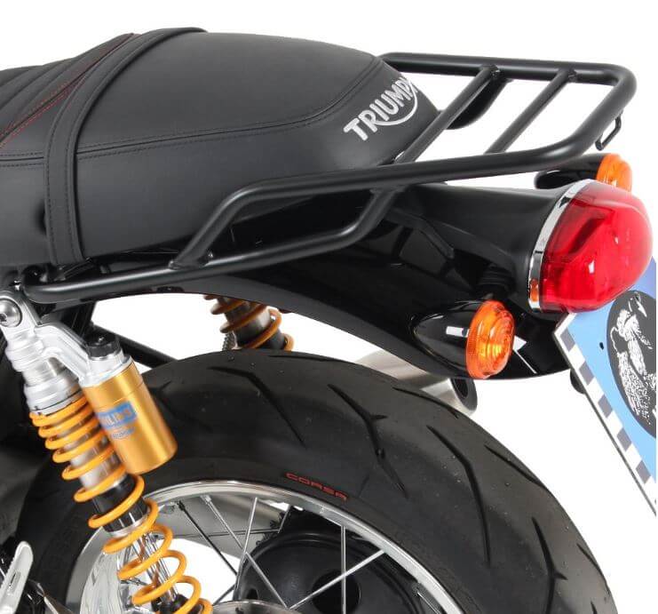 Hepco & Becker Rear Rack for '16-'17 Triumph Thruxton/R - Black
