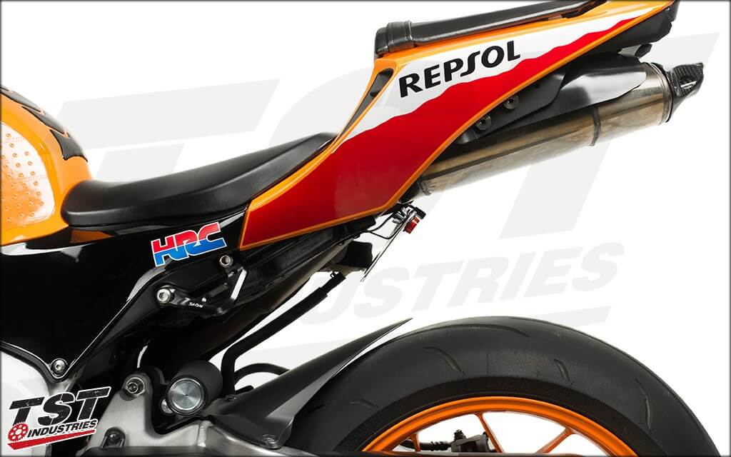 TST Industries Low Mount Fender Eliminator for Honda '04-'07 CBR1000RR, '03-'21 CBR600RR