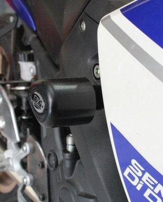 R&G Racing Aero No-Cut Crash Protection / Frame Sliders for 2015+ Yamaha YZF R3 | CP0379BL