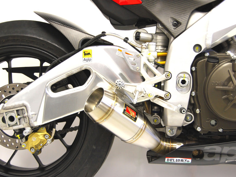 Werkes USA アプリリア RSV4 2009-2014 エキパイマフラー Competition Werkes GP Slip-on Exhaust for 2010-2015 Aprilia RSV4