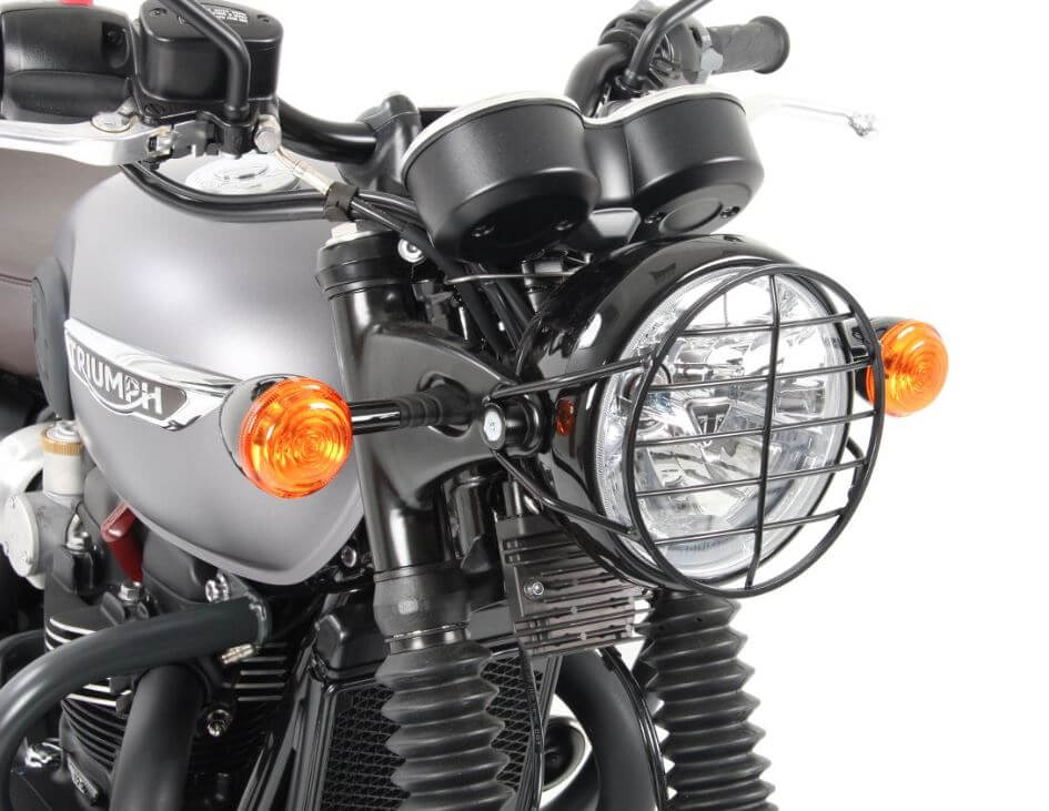Hepco & Becker Lamp Guard for '16- Triumph Bonneville T120