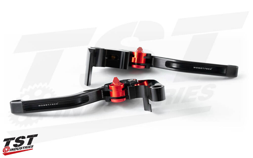 Womet-Tech EVO Shorty Brake & Clutch Levers Suzuki GSX-R1000, GSX-R600, GSX-R750, GSX-S1000F