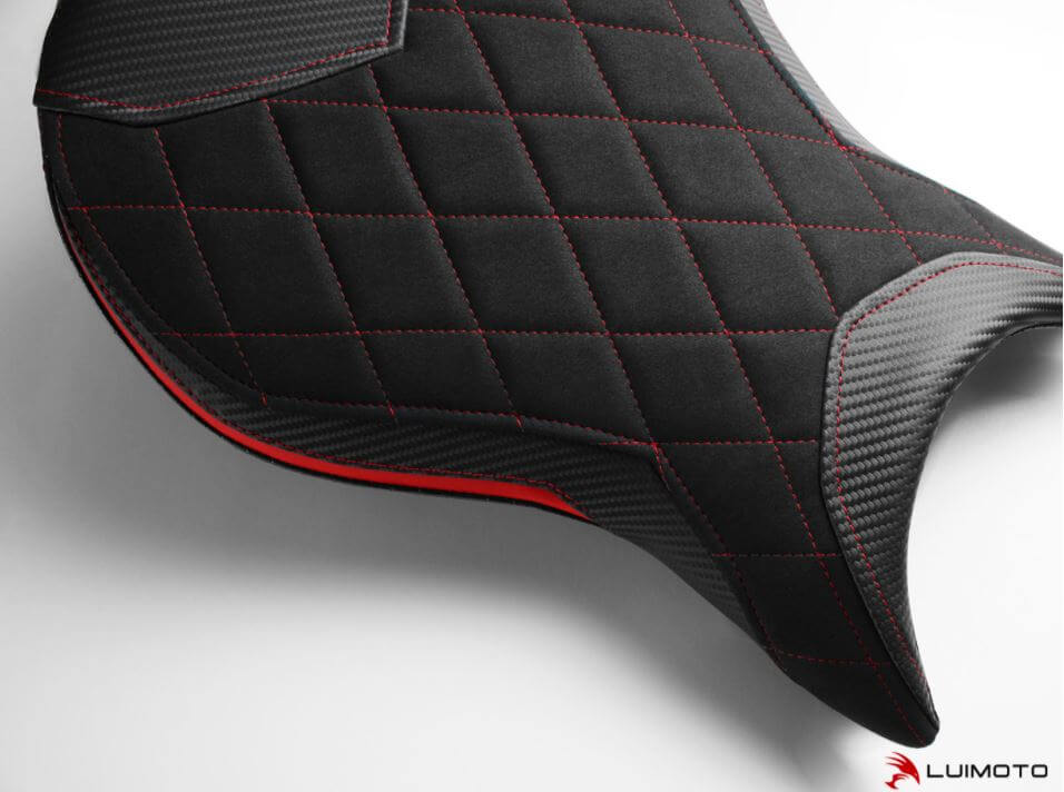 LuiMoto Diamond Seat Cover '20 TRIUMPH DAYTONA MOTO2 765 | Rider