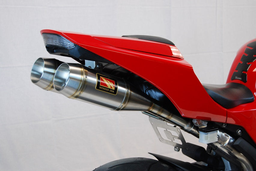 Competition Werkes Dual GP Stainless Steel Slip-On Exhaust '13-'23 Honda CBR600RR