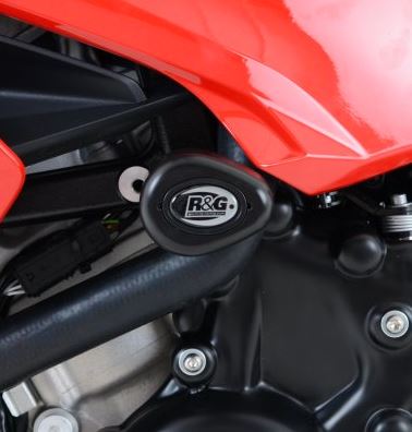 R&G Racing Crash Protectors / Frame Sliders 2015-2016 BMW S1000XR | CP0394BL