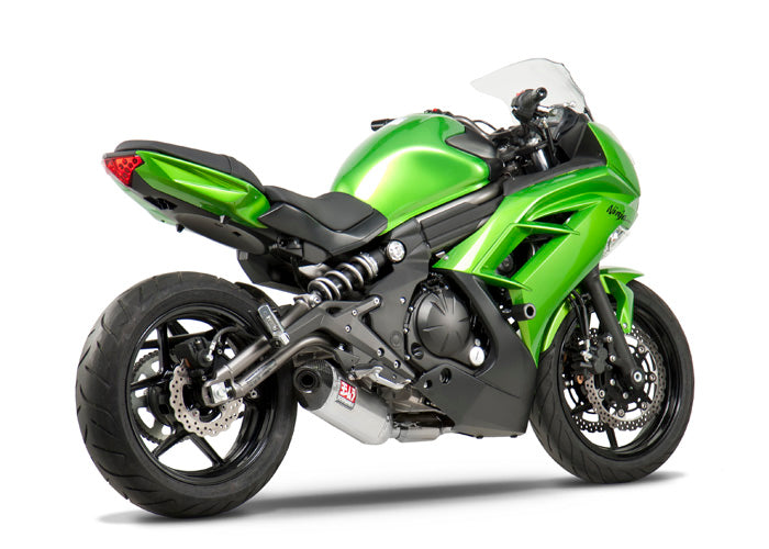 Yoshimura RS-4S Full Stainless Steel Exhaust System for 2012-2015 Kawasaki Ninja 650 / ER-6nYoshimura RS-4S Full Stainless Steel Exhaust System for '12-'16 Kawasaki Ninja 650/ER-6n