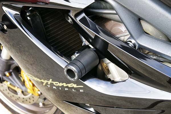 Sato Racing No-Cut Frame Sliders 2006-2012 Triumph Daytona 675/R