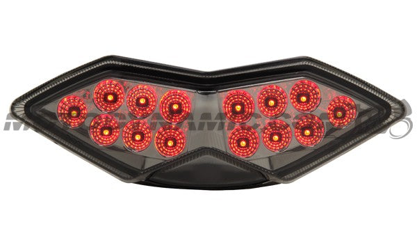 Motodynamic Sequential LED Tail Light '10-'13 Kawasaki Z1000, '11-'19 Ninja 1000, '10-'19 Versys 650