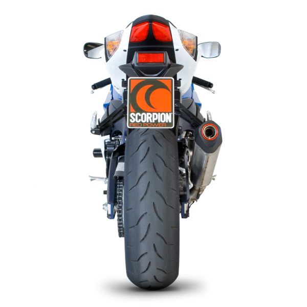 Scorpion Serket Taper Slip-on Exhaust System 2011-2012 Suzuki GSX-R 600/750