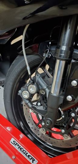 Spiegler Rennsport Front Brake Line Kit '22- Yamaha R7 Non ABS– Motostarz