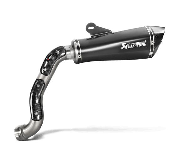 Akrapovic Slip-On Line (Titanium Black) Exhaust '14-'20 BMW R Nine T Scrambler/Racer/Pure