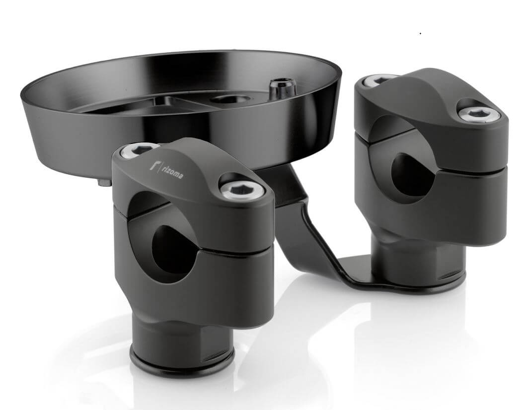 Rizoma Riser Kit w.Gauge Bracket 2015+ Ducati Scrambler