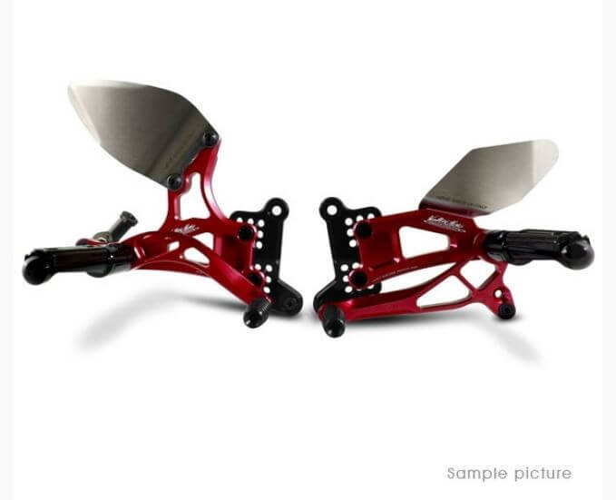 Valter Moto Adjustable Rearsets Type 2.5 '14-'18 Yamaha MT-07 / FZ-07 / XSR700