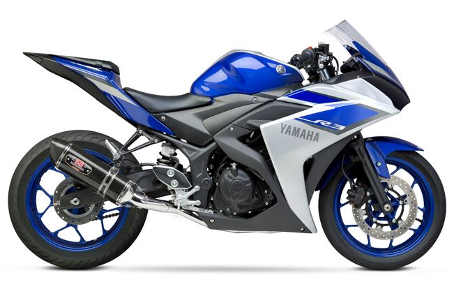Yoshimura Race R77 Stainless Steel Full Exhaust Systems '15-'16 Yamaha YZF R3