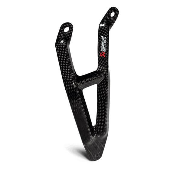 Akrapovic Muffler Bracket (Carbon) '21-'22 Kawasaki Ninja