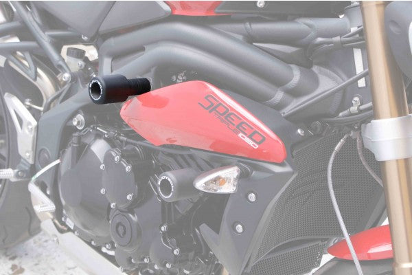 Evotech Performance Upper Frame Slider Kit 2011-2015 Triumph Speed Triple / R