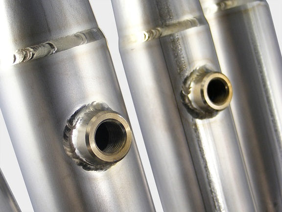 Brocks Performance 17" CT Megaphone Full Titanium Exhaust System 2010-2014 BMW S1000RR/HP4 - motostarz.com