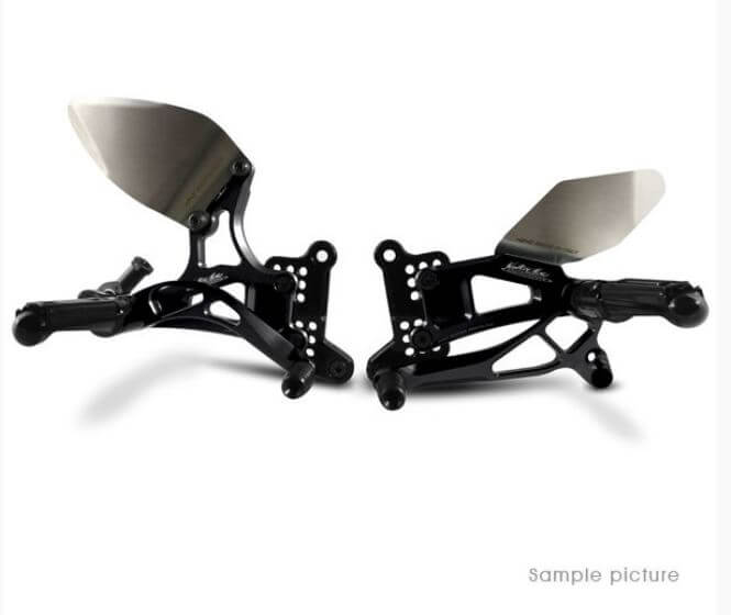 Valter Moto Adjustable Rearsets Type 2.5 '14-'18 Yamaha MT-07 / FZ-07 / XSR700