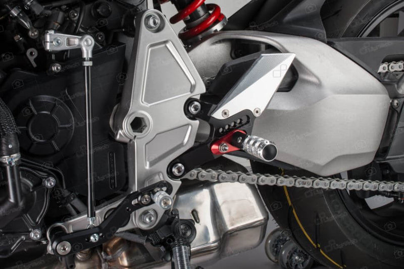 LighTech Track System Rearsets 2018+ Honda CB1000R Neo Sports Cafe