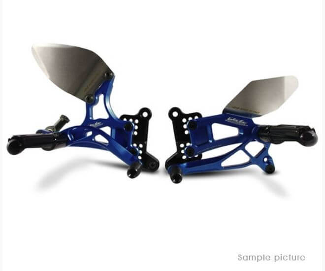Valter Moto Adjustable Rearsets Type 2.5 '14-'18 Yamaha MT-07 / FZ-07 ...