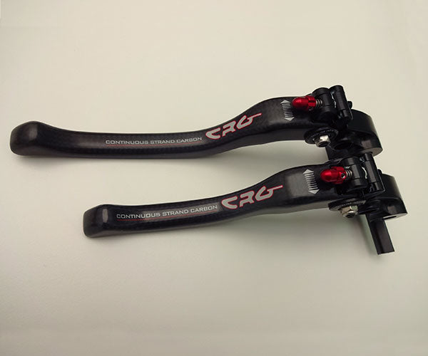 CRG Carbon Fiber Brake & Clutch Levers - Kawasaki ZX-6R/636, ZX-10R