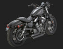 Vance & Hines Shortshots Staggered Full Exhaust System for 2004-2013 Harley-Davidson Sportster - motostarz.com