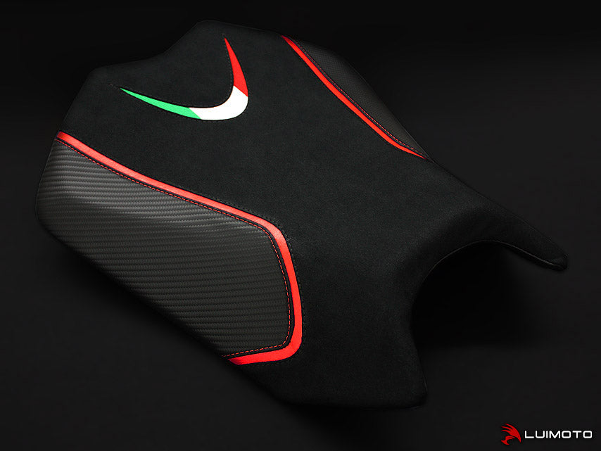 LuiMoto Team Italia Rider Seat Cover '11-'20 Aprilia Tuono